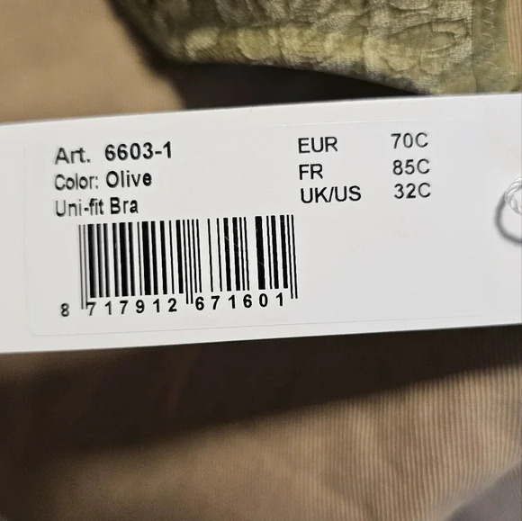 LINGaDORE Olive Bra  Lace Padded Runway Collection size 85C 32B - Picture 9 of 9